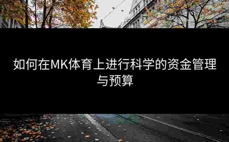 如何在MK体育上进行科学的资金管理与预算