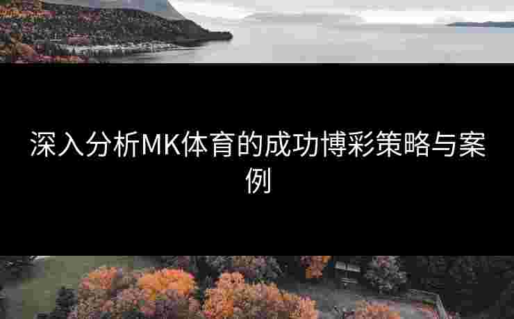 深入分析MK体育的成功博彩策略与案例
