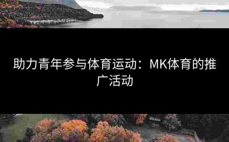 助力青年参与体育运动：MK体育的推广活动