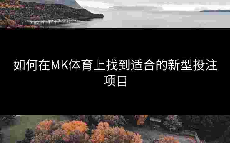 如何在MK体育上找到适合的新型投注项目
