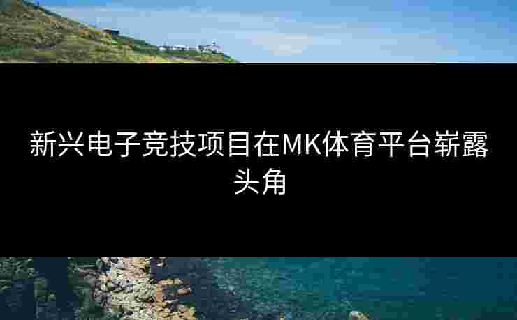 新兴电子竞技项目在MK体育平台崭露头角