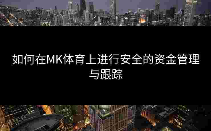 如何在MK体育上进行安全的资金管理与跟踪